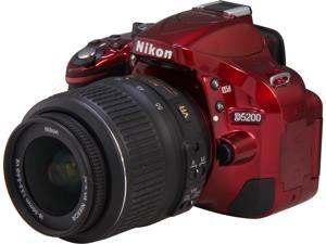 Nikon D5200 1507 Red 24.1 MP Digital SLR Camera with 18-55mm VR Lens Kit Nikon D5200 1507 Red 24.1 MP Digital SLR Camera with 18-55mm VR Lens Kit