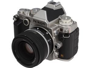 Nikon Df 1528 Silver 16.2 MP Digital SLR Camera with 50mm f/1.8 Lens Nikon Df 1528 Silver 16.2 MP Digital SLR Camera with 50mm f/1.8 Lens