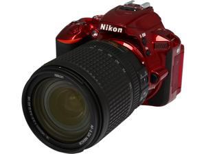 Nikon D5500 1552 Red 24.2 MP Digital SLR Camera with 18-140mm VR Lens Nikon D5500 1552 Red 24.2 MP Digital SLR Camera with 18-140mm VR Lens