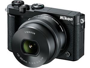 Nikon 1 J5 27707 Black 20.8 MP 3.0" 1037K Touch LCD Mirrorless Digital Camera with 10-30mm Lens Nikon 1 J5 27707 Black 20.8 MP 3.0" 1037K Touch LCD Mirrorless Digital Camera with 10-30mm Lens
