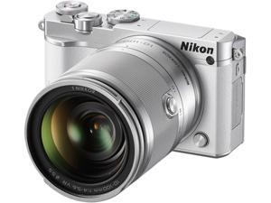 Nikon 1 J5 27710 White 20.8 MP 3.0" 1037K Touch LCD Mirrorless Digital Camera with 10-100mm Lens Nikon 1 J5 27710 White 20.8 MP 3.0" 1037K Touch LCD Mirrorless Digital Camera with 10-100mm Lens