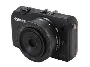 Canon EOS M Black 18 MP Compact Mirrorless System Camera with EF-M 22mm STM Lens Canon EOS M Black 18 MP Compact Mirrorless System Camera with EF-M 22mm STM Lens