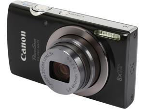 Canon PowerShot ELPH 160 Black 20.0 MP 8X Optical Zoom 28mm Wide Angle Digital Camera Canon PowerShot ELPH 160 Black 20.0 MP 8X Optical Zoom 28mm Wide Angle Digital Camera