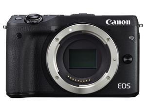 Canon EOS M3 9694B001 Black 24.2 MP Horizontal: 6.2cm, Vertical: 4.2cm LCD Mirrorless Digital Camera (Body only) Canon EOS M3 9694B001 Black 24.2 MP Horizontal: 6.2cm, Vertical: 4.2cm LCD Mirrorless Digital Camera (Body only)