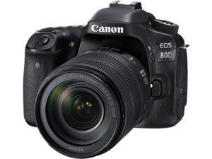Canon EOS 80D 1263C006 Black Digital SLR Camera with 18-135mm IS USM Lens KIT Canon EOS 80D 1263C006 Black Digital SLR Camera with 18-135mm IS USM Lens KIT