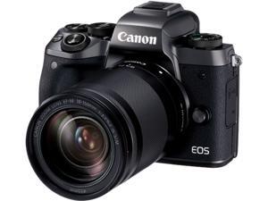 Canon EOS M5 1279C021AA Black 24.2 MP 3.2" LCD Compact Mirrorless System Camera with EF-M 18-150mm Lens Canon EOS M5 1279C021AA Black 24.2 MP 3.2" LCD Compact Mirrorless System Camera with EF-M 18-150mm Lens