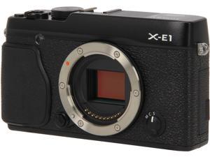 FUJIFILM X-E1 16272394 Black 16.3 MP 2.8" 460K LCD Digital Camera - Body FUJIFILM X-E1 16272394 Black 16.3 MP 2.8" 460K LCD Digital Camera - Body