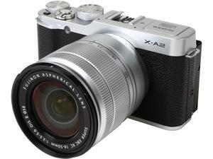 FUJIFILM X-A2 16455116 Silver 16.3 MP 3.0" 920K LCD Mirrorless Digital Camera with 16-50mm Lens FUJIFILM X-A2 16455116 Silver 16.3 MP 3.0" 920K LCD Mirrorless Digital Camera with 16-50mm Lens