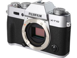 FUJIFILM X-T10 16470439 Silver 16.3 MP 3.0" 920K LCD Mirrorless Interchangeable Lens Camera - Body FUJIFILM X-T10 16470439 Silver 16.3 MP 3.0" 920K LCD Mirrorless Interchangeable Lens Camera - Body