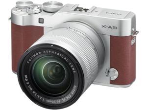 Fujifilm X-A3 16531647 Mirrorless Digital Camera with 16-50mm Lens (Brown) Fujifilm X-A3 16531647 Mirrorless Digital Camera with 16-50mm Lens (Brown)