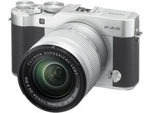 Fujifilm X-A3 16531635 Mirrorless Digital Camera with 16-50mm Lens (Silver) Fujifilm X-A3 16531635 Mirrorless Digital Camera with 16-50mm Lens (Silver)