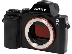 SONY Alpha a7S ILCE7S/B Black 12.2MP 3.0" 921.6K Touch LCD Mirrorless Digital Camera - Body SONY Alpha a7S ILCE7S/B Black 12.2MP 3.0" 921.6K Touch LCD Mirrorless Digital Camera - Body