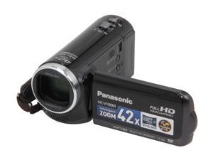 Panasonic HC-V100MK Black 1/5.8" MOS 2.7" LCD 34X Optical Zoom Full HD Flash Memory Camcorder Panasonic HC-V100MK Black 1/5.8" MOS 2.7" LCD 34X Optical Zoom Full HD Flash Memory Camcorder