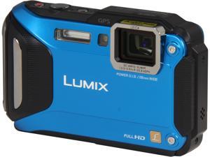 Panasonic LUMIX DMC-TS5A Blue 16.1 MP 3.0" 460K WiFi Enabled Lifestyle Tough Camera Panasonic LUMIX DMC-TS5A Blue 16.1 MP 3.0" 460K WiFi Enabled Lifestyle Tough Camera