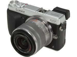 Panasonic DMC-GX7KS Silver 16 MP 3.0 inch (7.5 cm) / 3:2 Aspect / Wide-viewing angle LCD Digital Single Lens Mirrorless Camera with 14-42 II Kit Lens Panasonic DMC-GX7KS Silver 16 MP 3.0 inch (7.5 cm) / 3:2 Aspect / Wide-viewing angle LCD Digital Single Lens Mirrorless Camera with 14-42 II Kit Lens
