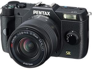 PENTAX Q7 (10720) Black 12.4MP 3.0" 460K LCD Lens-interchangeable SL Digital-still Camera with 5-15mm f/2.8-4.5 Zoom Lens PENTAX Q7 (10720) Black 12.4MP 3.0" 460K LCD Lens-interchangeable SL Digital-still Camera with 5-15mm f/2.8-4.5 Zoom Lens