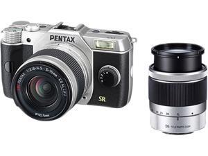 PENTAX Q7 (11531) Silver 12.4MP 3.0" 460K LCD Lens-interchangeable SL Digital-still Camera with 5-15mm and 15-45mm Lenses PENTAX Q7 (11531) Silver 12.4MP 3.0" 460K LCD Lens-interchangeable SL Digital-still Camera with 5-15mm and 15-45mm Lenses