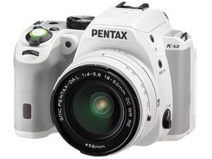 PENTAX K-S2 12073 White 20.12 MP Digital SLR Camera With 18-50mm Lens PENTAX K-S2 12073 White 20.12 MP Digital SLR Camera With 18-50mm Lens