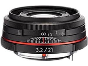PENTAX 21410 DA 21mm F3.2 AL Limited Lens Black PENTAX 21410 DA 21mm F3.2 AL Limited Lens Black