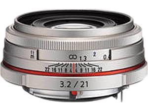 PENTAX 21420 DA 21mm F3.2 AL Limited Lens Silver PENTAX 21420 DA 21mm F3.2 AL Limited Lens Silver