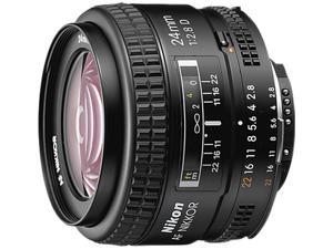 Nikon 1919 AF Nikkor 24mm f/2.8D Lens Black Nikon 1919 AF Nikkor 24mm f/2.8D Lens Black