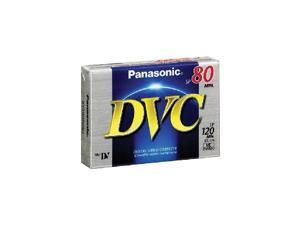 Panasonic AY-DVM80EJ Single 80-minute DVC Mini DV Tape Panasonic AY-DVM80EJ Single 80-minute DVC Mini DV Tape