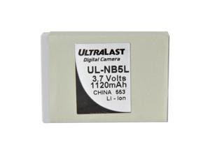 ULTRALAST UL-NB5L 1-Pack 1120mAh Li-Ion Digital Camera Battery ULTRALAST UL-NB5L 1-Pack 1120mAh Li-Ion Digital Camera Battery