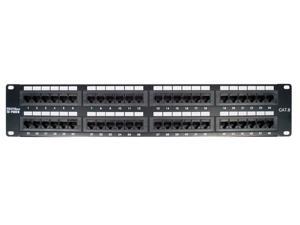 TRENDnet TC-P48C6 48-Port Cat 6 RJ-45 Rack Mount Patch Panel TRENDnet TC-P48C6 48-Port Cat 6 RJ-45 Rack Mount Patch Panel