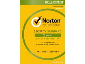 Symantec Norton Security with Antivirus Standard - 1 Device Symantec Norton Security with Antivirus Standard - 1 Device