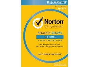 Symantec Norton Security with Antivirus Deluxe 3 Devices + Norton Utilities Bundle Symantec Norton Security with Antivirus Deluxe 3 Devices + Norton Utilities Bundle