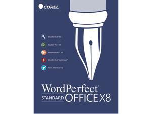 Corel WordPerfect Office X8 Standard Upgrade Corel WordPerfect Office X8 Standard Upgrade