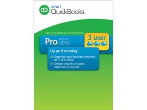 Intuit QuickBooks Pro 2016 - 3 Users - Download Intuit QuickBooks Pro 2016 - 3 Users - Download