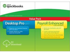 QuickBooks Desktop Pro with Enhanced Payroll 2017 - Download QuickBooks Desktop Pro with Enhanced Payroll 2017 - Download