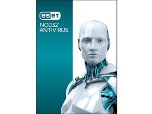 ESET NOD32 Antivirus for 3 PCs / 1 Year + H&R Block Tax Software Deluxe