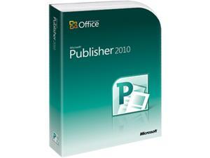 Microsoft Publisher 2010 - 1 PC Microsoft Publisher 2010 - 1 PC