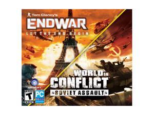 Tom Clancy End War & World in Conflict: Soviet Assault (Jewel Case) PC Game Tom Clancy End War & World in Conflict: Soviet Assault (Jewel Case) PC Game