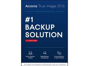 Acronis True Image 2016 - 5 PCs Acronis True Image 2016 - 5 PCs