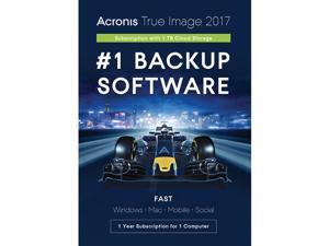 Acronis True Image Subscription 1 Computer + 1TB Cloud Storage - 1 Year - Download Acronis True Image Subscription 1 Computer + 1TB Cloud Storage - 1 Year - Download