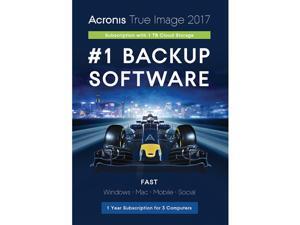 Acronis True Image Subscription 3 Computer + 1TB Cloud Storage - 1 Year ESD Acronis True Image Subscription 3 Computer + 1TB Cloud Storage - 1 Year ESD