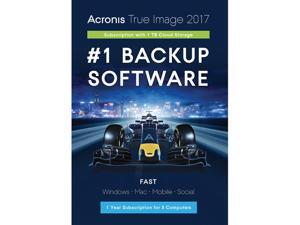 Acronis True Image Subscription 5 Computer + 1TB Cloud Storage - 1 Year ESD Acronis True Image Subscription 5 Computer + 1TB Cloud Storage - 1 Year ESD