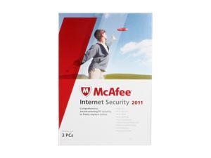 McAfee Internet Security 2011 1 Yr 1-3 Users