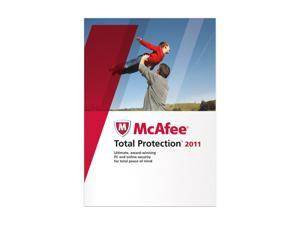 McAfee Total Protection 2011 1 Yr 1 User