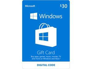 Microsoft Windows Store Gift Card - $30 (Email Delivery) Microsoft Windows Store Gift Card - $30 (Email Delivery)