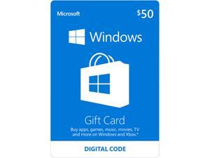 Microsoft Windows Store Gift Card - $50 (Email Delivery) Microsoft Windows Store Gift Card - $50 (Email Delivery)