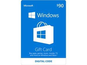 Microsoft Windows Store Gift Card - $90 (Email Delivery) Microsoft Windows Store Gift Card - $90 (Email Delivery)