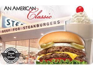 Steak'n Shake $25 Gift Card (Email Delivery) Steak'n Shake $25 Gift Card (Email Delivery)