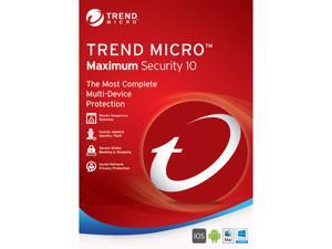 TREND MICRO Maximum Security 10 - 3 PCs TREND MICRO Maximum Security 10 - 3 PCs