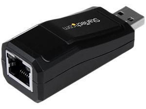 StarTech.com USB 3.0 to Gigabit Ethernet NIC Network Adapter - 10/100/1000 Mbps StarTech.com USB 3.0 to Gigabit Ethernet NIC Network Adapter - 10/100/1000 Mbps