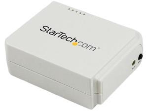 StarTech.com 1 Port USB Wireless N Network Print Server with 10/100 Mbps Ethernet Port - 802.11 b/g/n - Wireless USB 2.0 Print Server StarTech.com 1 Port USB Wireless N Network Print Server with 10/100 Mbps Ethernet Port - 802.11 b/g/n - Wireless USB 2.0 Print Server