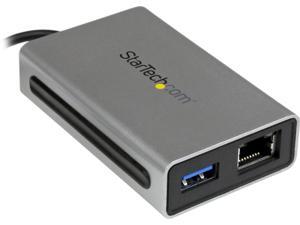 StarTech.com Thunderbolt to Gigabit Ethernet plus USB 3.0 - Thunderbolt Adapter StarTech.com Thunderbolt to Gigabit Ethernet plus USB 3.0 - Thunderbolt Adapter
